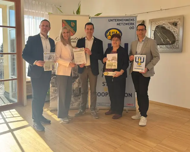 Auszeichnung ehrt Alberndorf für engagierte Wirtschaftsförderung