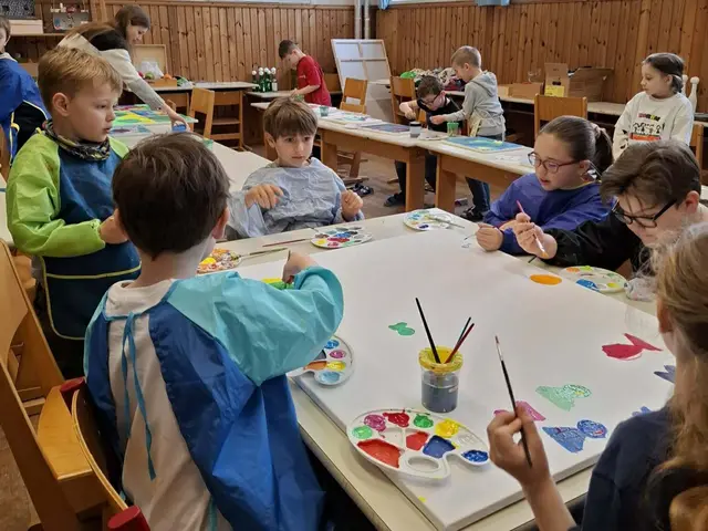 Die Kinder hatten sichtlich viel Spaß.  | Foto: Lilia Olchowa
