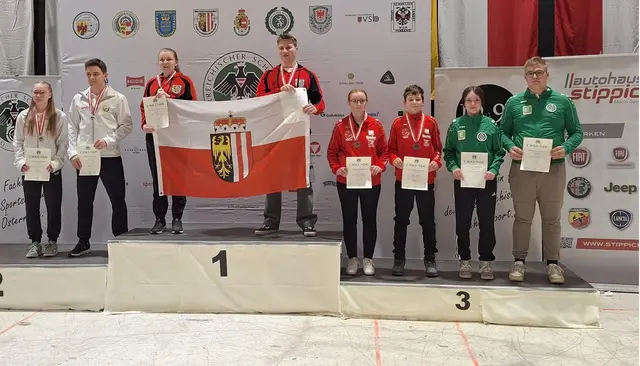 Celina Grimm und Fabian Reisinger Platz Mixed Juniorenklasse