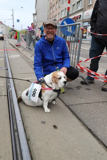 Das Besondere an diesem Run 15 war diesmal die Teilnahme von Hundedame „Celayla-Sofie“.  | Foto: Zwickl