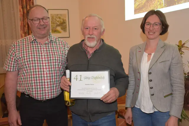 Bauernbund Ehrungen für lange Mitgliedschaft.  | Foto: Zinterhof