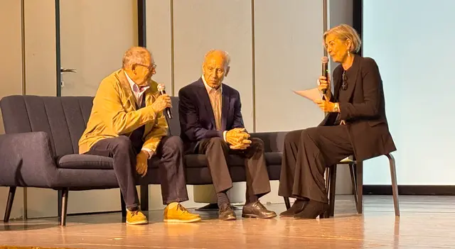 Bernhard Falkner (li.) und Engelbert Mailänder waren im Bereich "Infrastruktur" im Einsatz. | Foto: AMG