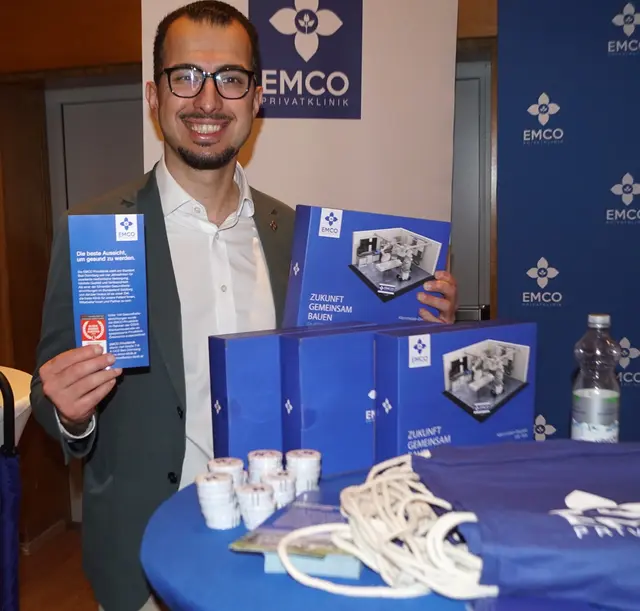 Geschäftsführer Tarik Mete von der Emco-Klinik. | Foto: Josef Wind