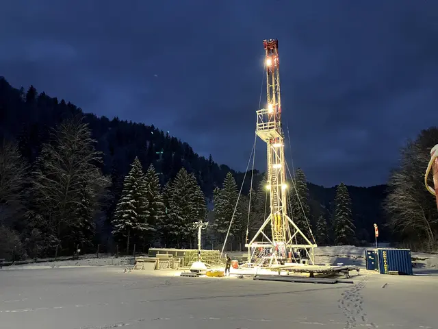 Das ADX-Testgelände im Jaidhaustal, wie es dort im Februar und März ausgesehen hat.  | Foto: ADX Energy