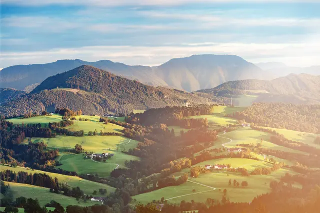 Panoramahöhenweg, Mostviertel, Landschaft | Foto: Mostviertel Tourismus, schwarz-koenig.at