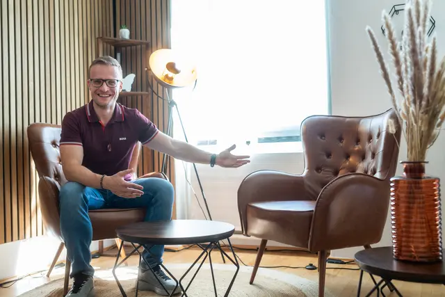 Kevin Lagler lädt zum Austausch ein.  | Foto: photogralex 