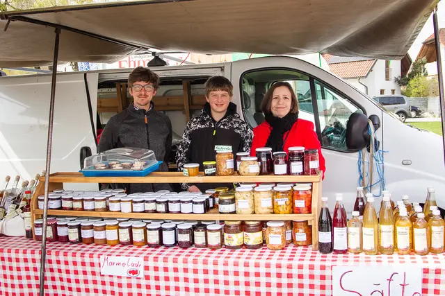 1. Samareiner Genussmarkt - Marmelade und Säfte von Floimayr - Fam. Reiter