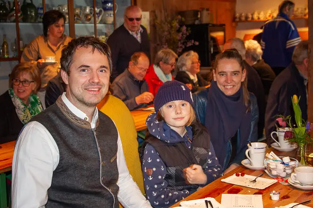 Mostkaiser Klemens Füreder mit Familie