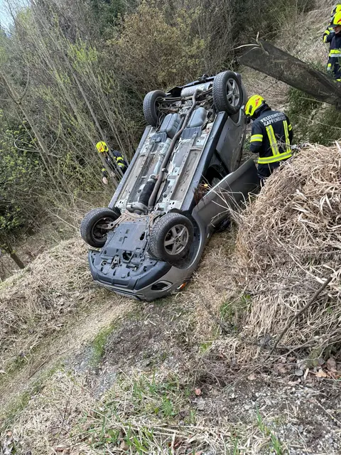 Verkehrsunfall auf Bergstraße forderte drei Verletzte