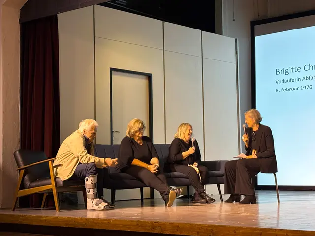 Abteilung "Skifoahn": Hugo Nindl, Ines Kobald und Brigitte Chronst (v.l.) | Foto: AMG