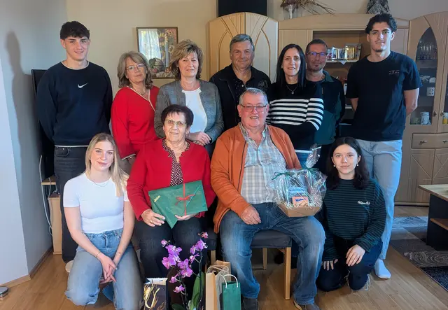 Helga und Karl Hametner feierten ihre goldene Hochzeit