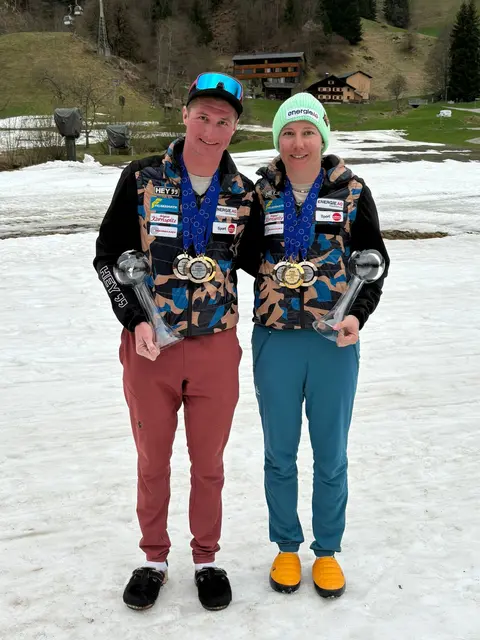 Oliver und Tanja Vogl von der Union Weißenkirchen. | Foto: Union Weißenkirchen.
