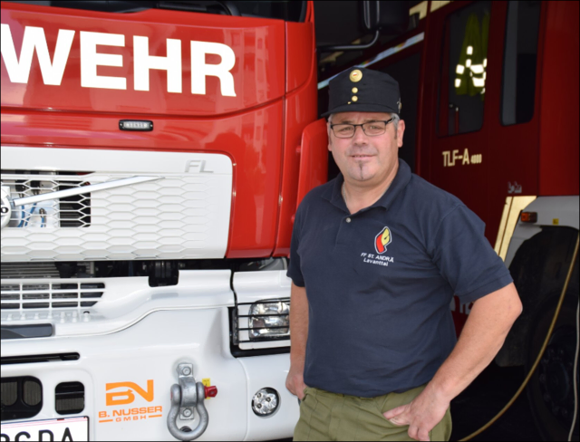 Wolfgang Kobold, Kommandant der Freiwilligen Feuerwehr St. Andrä | Foto: Privat