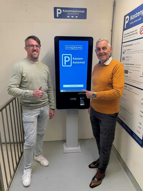 Verkehrsstadtrat Stefan Wimmer (l.) und Bürgermeister Günter Streicher. | Foto: Stadtgemeinde Schärding