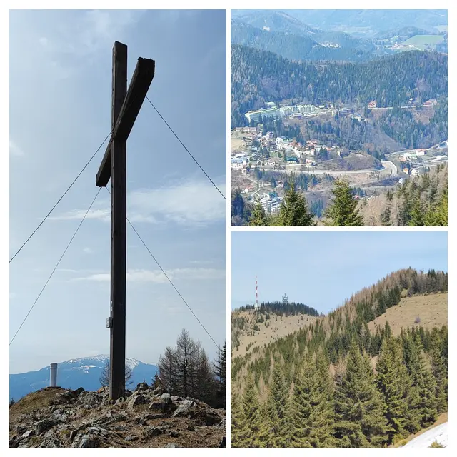 von der Passhöhe Semmering zum Erzkogel... | Foto: I.Wozonig