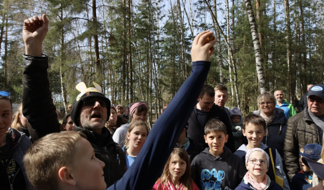 Die Volkspartei Langau veranstaltete am wieder ihre mittlerweile traditionelle Ostereiersuche. | Foto: Gemeinde Langau