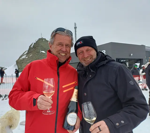 Thomas Schreiner (Vice President. Laurent Perrier), Stefan Koubek (Ehrengast) | Foto: Monika Hammerl
