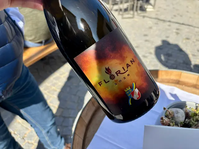 Der "Floriani" wurde im Rahmen der "Weintour" in Röschitz auch direkt verkostet. | Foto: Markus Kahrer