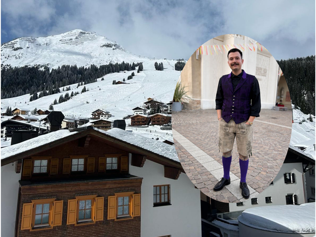 Lech am Arlberg ist für den Villacher Felix Radl längst mehr als nur ein Arbeitsplatz geworden. Den Sommer verbringt er aber am liebsten in Kärnten. | Foto: MeinBezirk.at/Michaela Erlacher/Privat