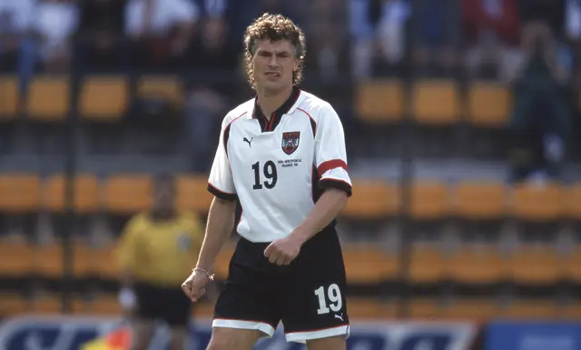 Toni Polster im ÖFB-Trikot | Foto: APA-Images / dpa Picture Alliance / Jürgen Fromme