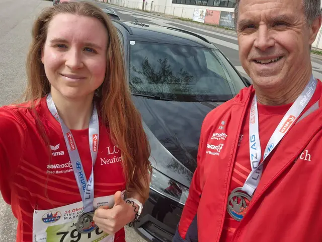 1. JHalbmarathon erfolgreich gefinisht
Jenny mit Papa Peter | Foto: LC Neufurth