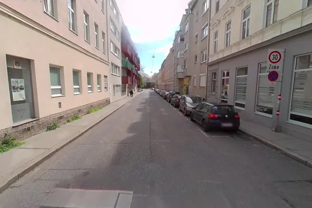 In der Leopold-Ferstl-Gasse wird das Radnetz ausgebaut. | Foto: Google Maps