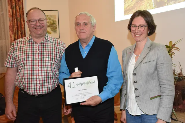 Bauernbund Ehrungen für lange Mitgliedschaft.  | Foto: Zinterhof