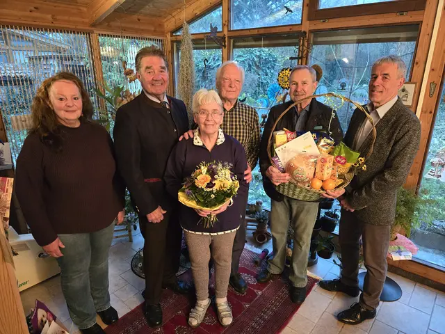 Elfriede und Kurt Falkner feierten ihre Eiserne Hochzeit