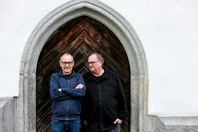Von links: Ernst Aigner, Günther Lainer. | Foto: Volker Weihbold