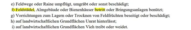 Feldstädel darf man nicht unbefugt betreten | Foto: TBW Est. Stubai