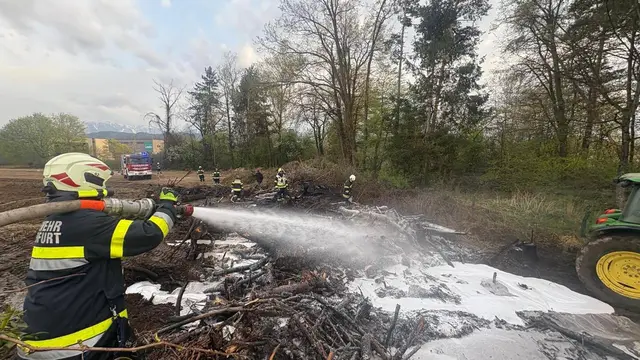 Foto: Feuerwehr Haidach/Klagenfurt