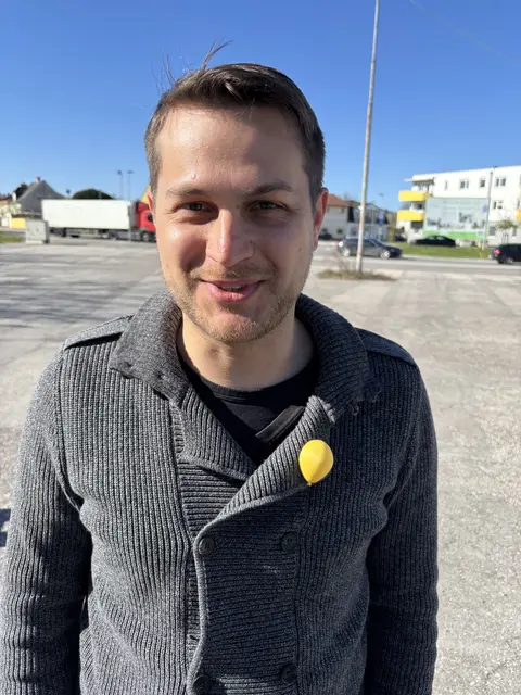 Michael Diller-Hnelozub (Grüne Wiener Neustadt). | Foto: Zezula