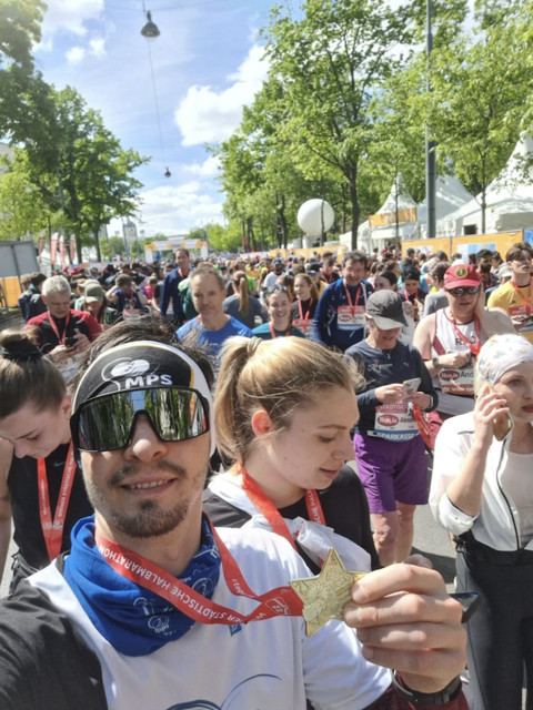 Der Schartner Paul Prähofer will am Sonntag seinen ersten Marathon „finishen“. | Foto: Paul Prähofer
