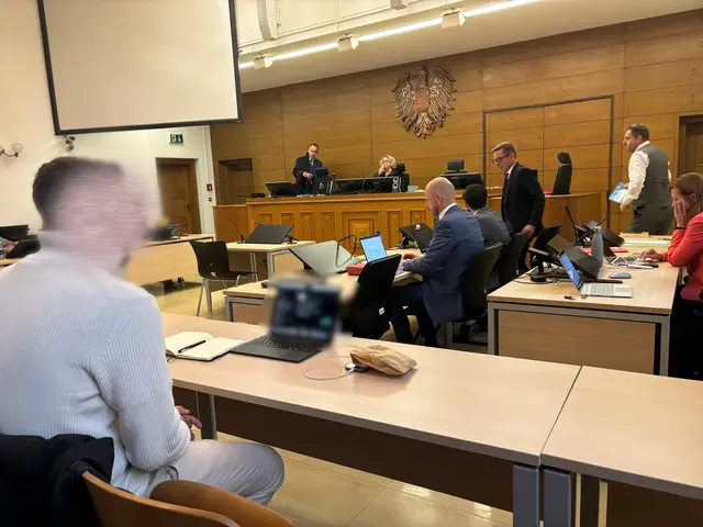 Bild vom Großverfahren EXW am Landesgericht Klagenfurt im September 2024. | Foto: MeinBezirk.at