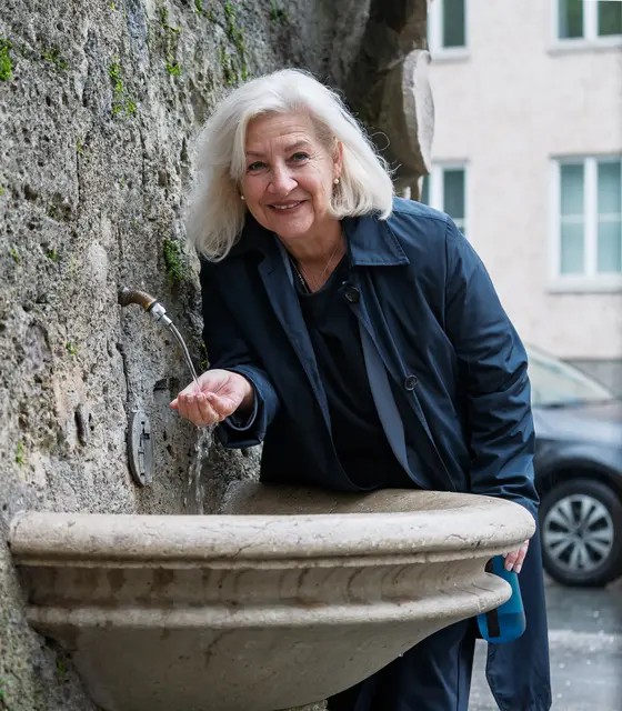 Stadt Salzburg forciert Ausbau von Trinkwasserbrunnen