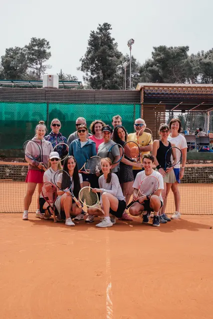 18 Brucker Tennis-Enthusiasten erlebten bestes Kroatien-Training