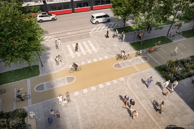 Die FPÖ kritisiert den Wegfall von 395 Parkplätzen. Die Stadt will nichts davon wissen und hebt die Vorteile des neuen Ringradweges hervor.  | Foto: ZOOMVP