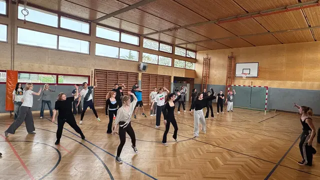 Zumba Vibes in the Gym