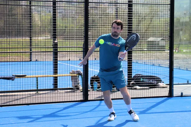 Zum Start der Padel-Anlage gab es auch eine Exhibition. | Foto: Cescutti