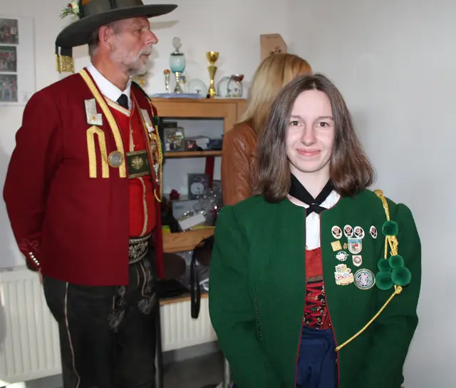 Jessica Schreier (SK Telfs) setzte sich bei den Marketenderinnen durch. | Foto: SK Telfs