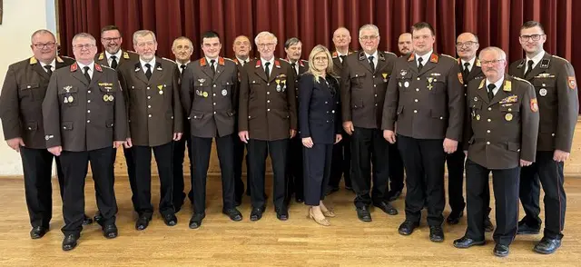 Diese Ehrungen gab es für verdiente Göpfritzer Feuerwehrleute