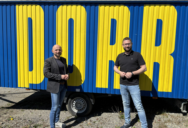 Das Team von PORR rund um Gebietsleiter Christian Bruckner (r.) und Rene Jagerhofer (l.) steht für jedes Bauprojekt zur Verfügung. | Foto: PORR AG