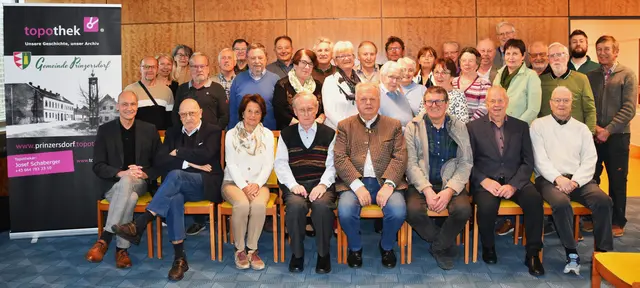 Topothekare aus mehreren Gemeinden trafen sich in Prinzersdorf. | Foto: Die Topothekare von Prinzersdorf 