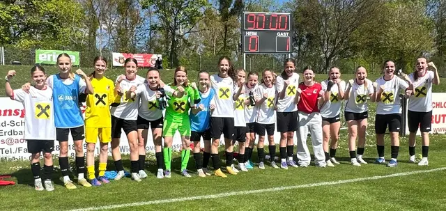 Oberösterreichs U 14 Mädels gewannen auch in Wien!