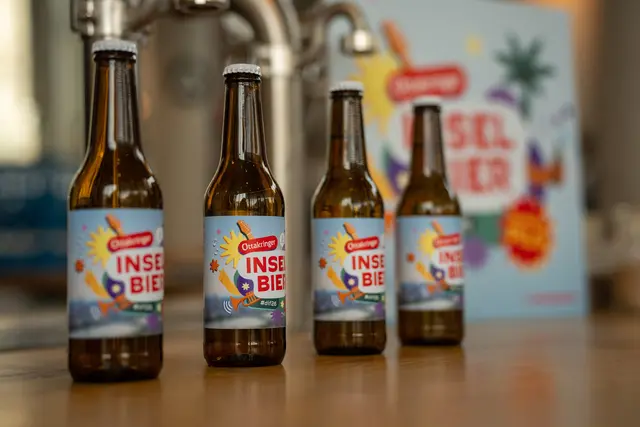 Beim diesjährigen Inselbier handelt es sich um ein Session Pils und wurde für das Fest (3. bis 5. Juli 2026) eingebraut. | Foto: Markus Sibrawa