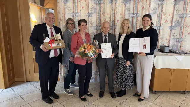 Renate und Josef Muckenhuber feiern 65 liebevolle Ehejahre