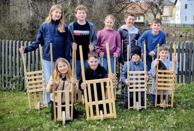 Gemeinde Pernegg: Mehr als 60 Ratscher-Kinder waren dabei in den einzelnen Katastralgemeinden unterwegs. | Foto: Gemeinde Pernegg
