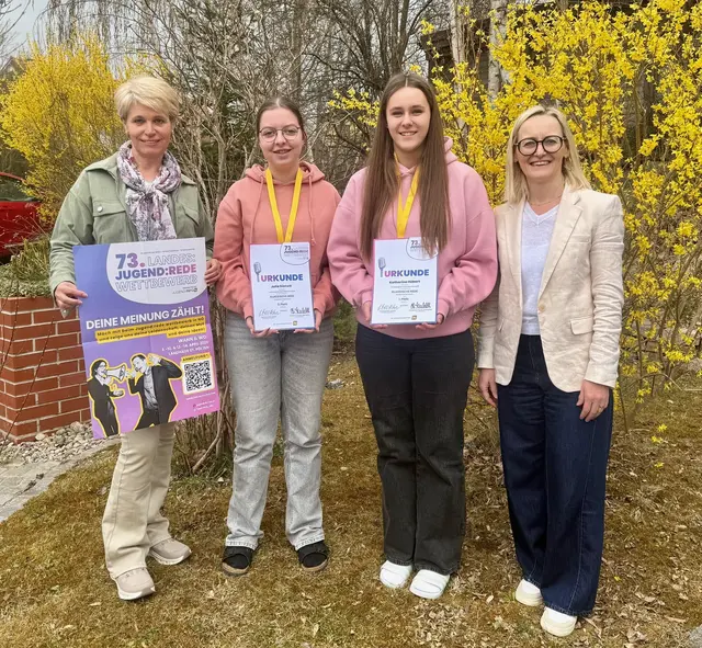 Zwettler „Poly“ holt sich Landessieg im NÖ Jugendredewettbewerb