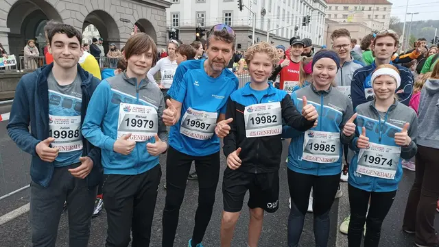 Sportmittelschule Bad Kreuzen war mit 60 Startern vertreten