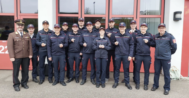 Rieds Feuerwehrkameraden glänzten bei wichtigen Prüfungen